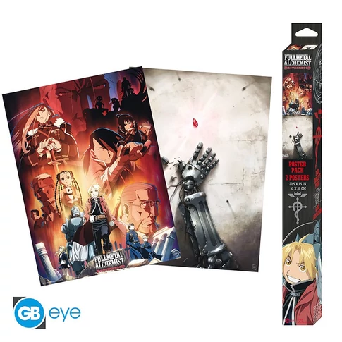 Fullmetal Alchemist poszterek 52x38cm 