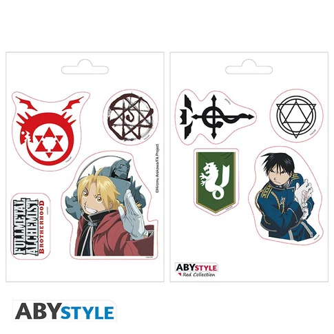 Fullmetal Alchemist matricák 