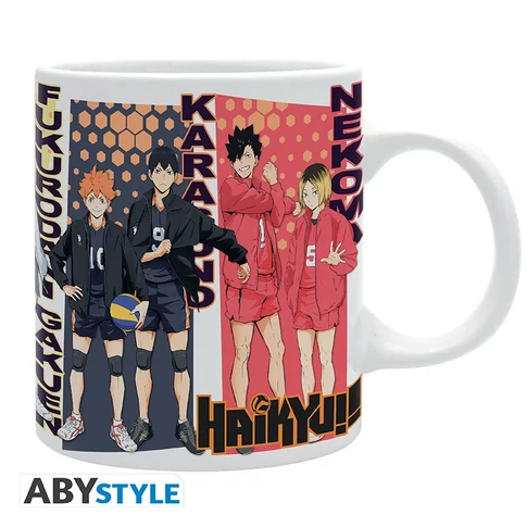 HAIKYU!! - bögre - 320 ml - Rival teams