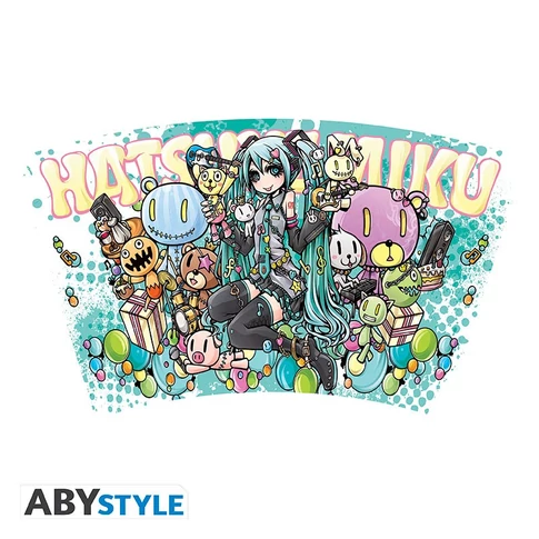 Hatsune Miku műanyag pohár 470ml 