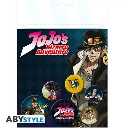 Jojo's Bizarre Adventure kitűző szett 