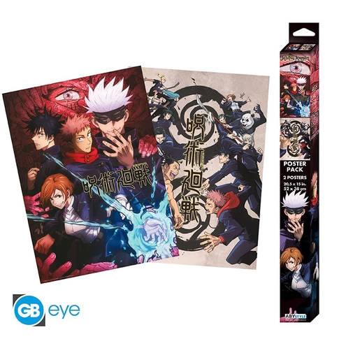 Jujutsu Kaisen poszterek 52x38cm 