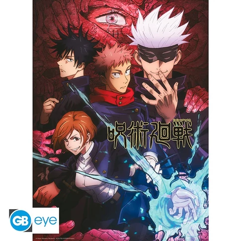 Jujutsu Kaisen poszterek 52x38cm 