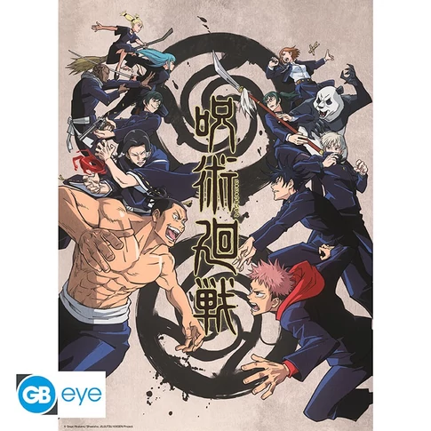 Jujutsu Kaisen poszterek 52x38cm 