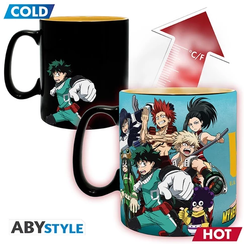 My Hero Academia hőre változó bögre 460 ml 