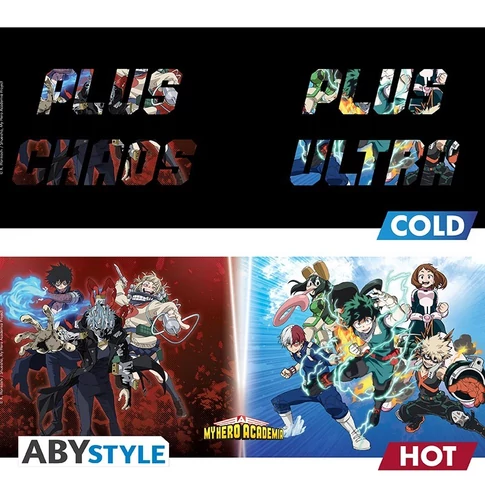 My Hero Academia hőre változó bögre – Power of Smile
