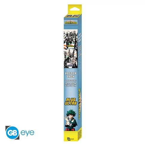 My Hero Academia poszterek 52x38cm Heroes/Villains