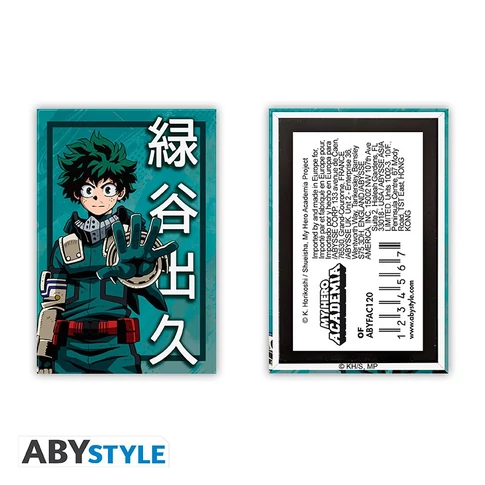 MY HERO ACADEMIA - hűtőmágnes - Izuku Midoriya