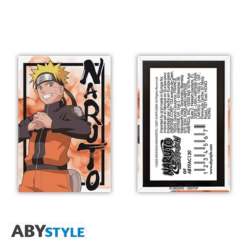 NARUTO SHIPPUDEN - hűtőmágnes - Naruto