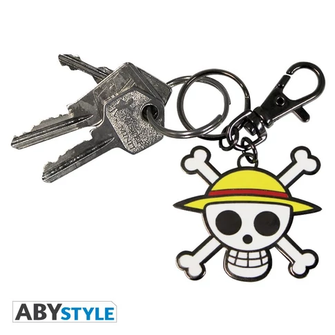 One Piece fém kulcstartó 