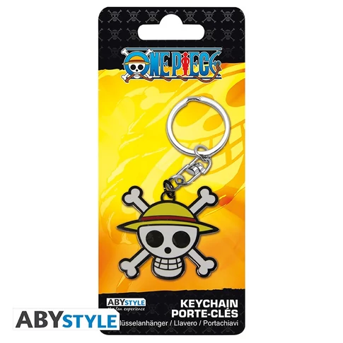 One Piece fém kulcstartó 