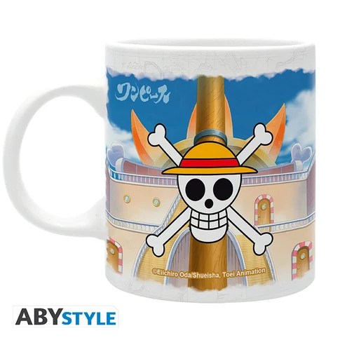 ONE PIECE - bögre - 320 ml - Crew on the Thousand Sunny