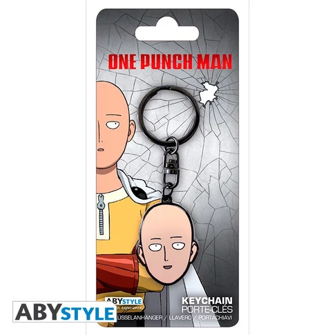 One Punch Man fém kulcstartó 