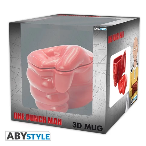 One Punch Man 3D bögre 