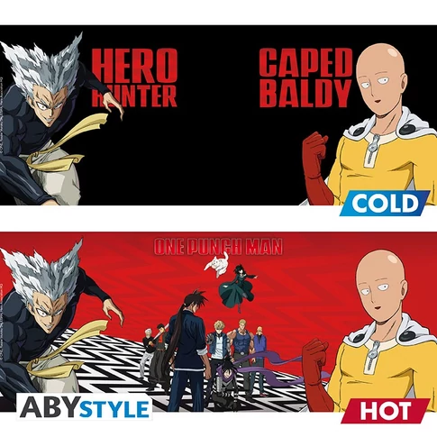 One Punch Man hőre változó bögre 460 ml 
