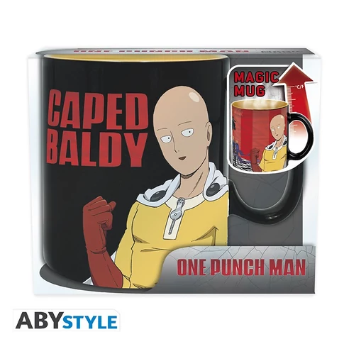 One Punch Man hőre változó bögre 460 ml 