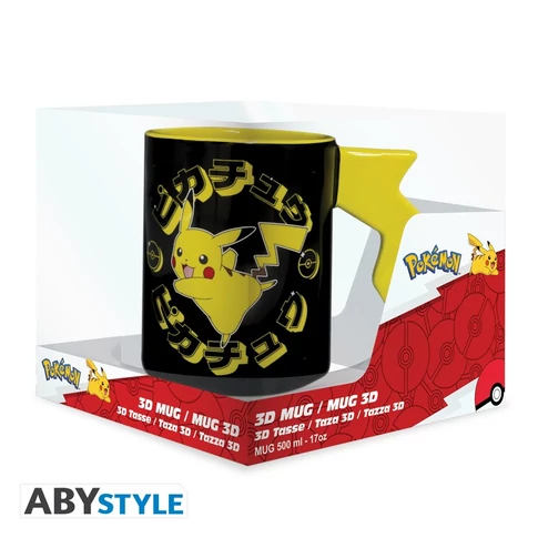 Pokemon 3D bögre  
