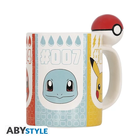 Pokemon 3D bögre 