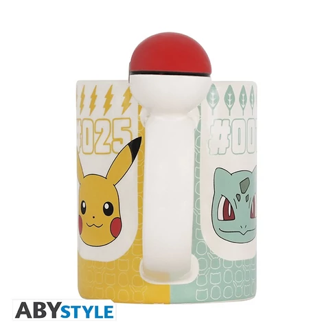 Pokemon 3D bögre 