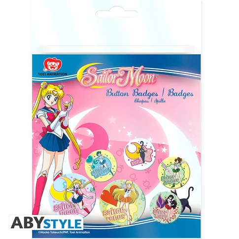 Sailor Moon kitűző szett 