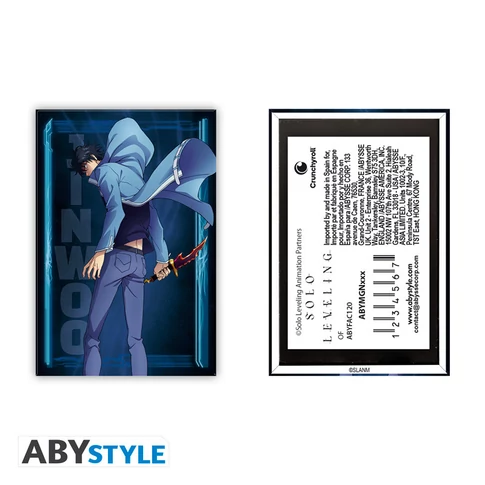 SOLO LEVELING - Hűtőmágnes - Jinwoo