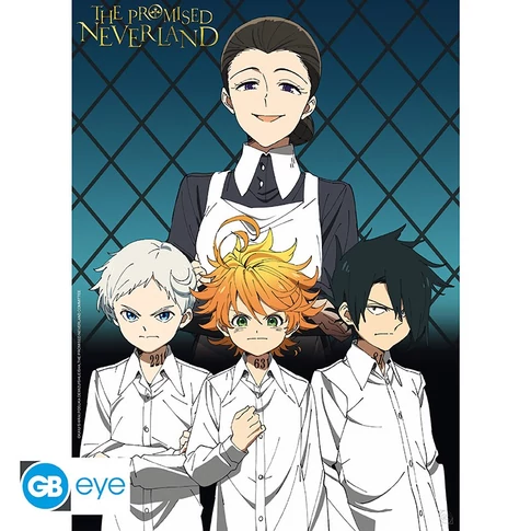 The Promised Neverland poszterek 52x38cm 