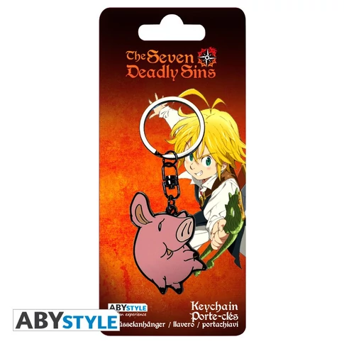 The Seven Deadly Sins kulcstartó – Power of Smile