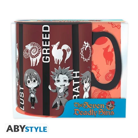 The Seven Deadly Sin bögre 460 ml 
