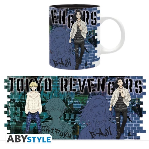 TOKYO REVENGERS bögre 320 ml - Baji & Chifuyu