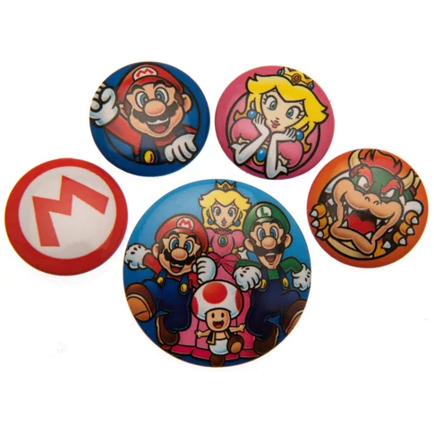Nintendo  Super Mario kitűző szett