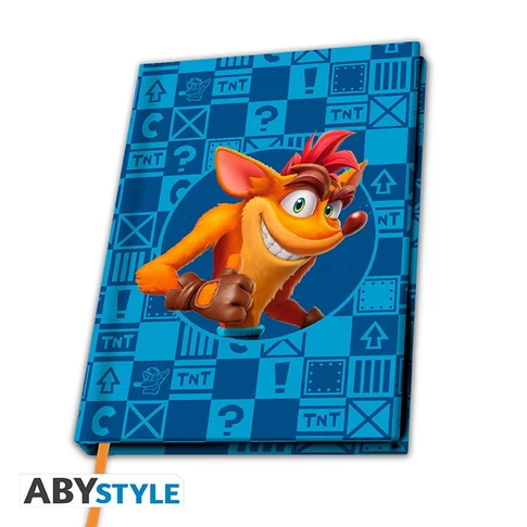 Crash Bandicoot A5 jegyzetfüzet 