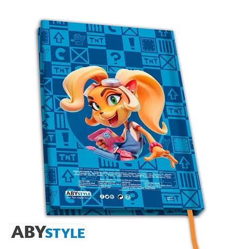 Crash Bandicoot A5 jegyzetfüzet 