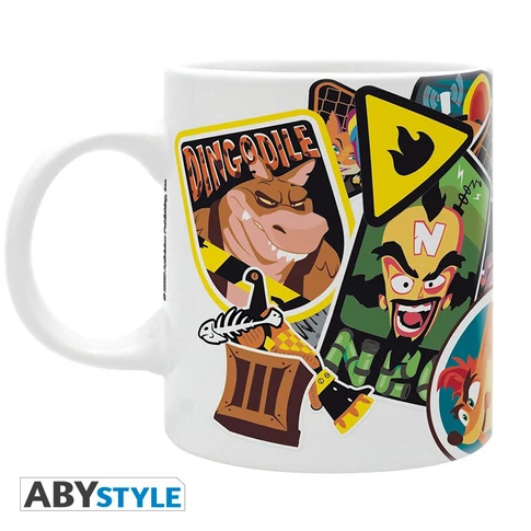 Crash Bandicoot bögre 320 ml 