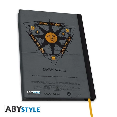 Dark Souls jegyzetfüzet A5 