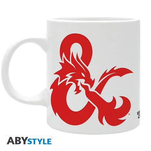 DUNGEONS & DRAGONS - bögre - 320 ml - Logo