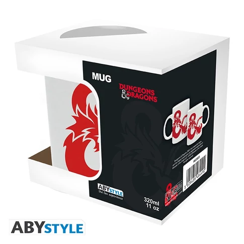 DUNGEONS & DRAGONS - bögre - 320 ml - Logo