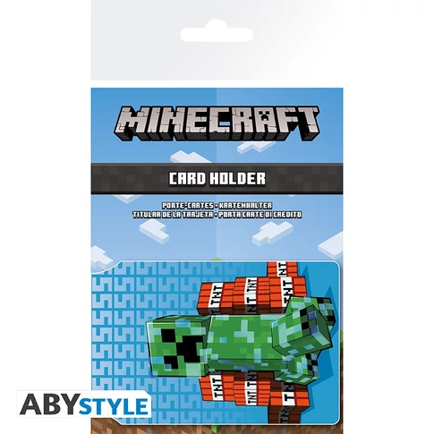 Minecraft kártyatartó 