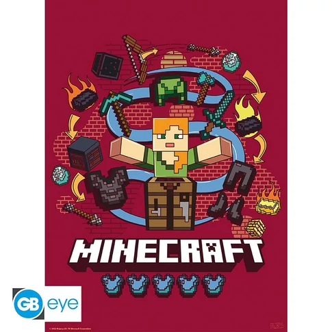 Minecraft poszterek 