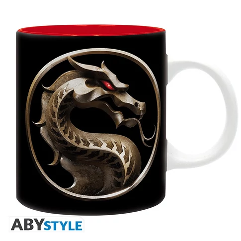 MORTAL KOMBAT - bögre - 320 ml - Logo