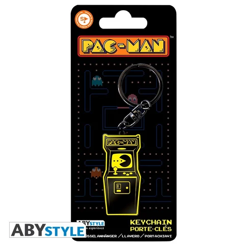 PAC-MAN fém kulcstartó 