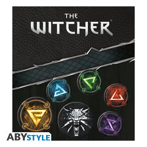 THE WITCHER kitűző – Power of Smile