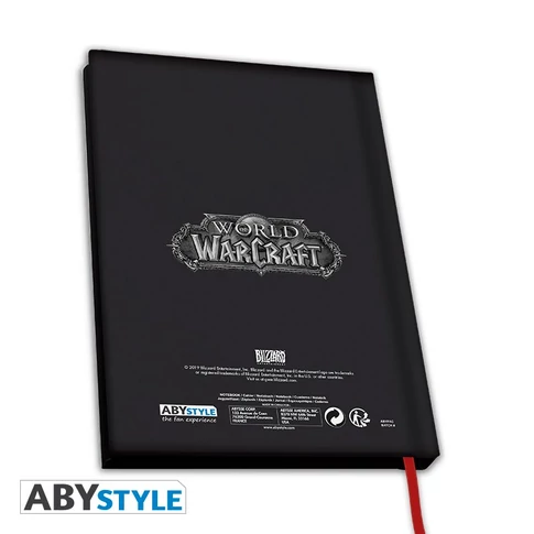 World of Warcraft A5 jegyzetfüzet 