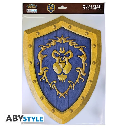 World of Warcraft fém tábla 