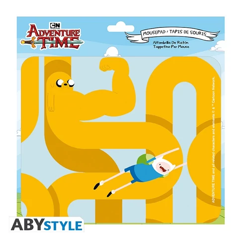 ADVENTURE TIME - rugalmas egérpad - Finn and Jake