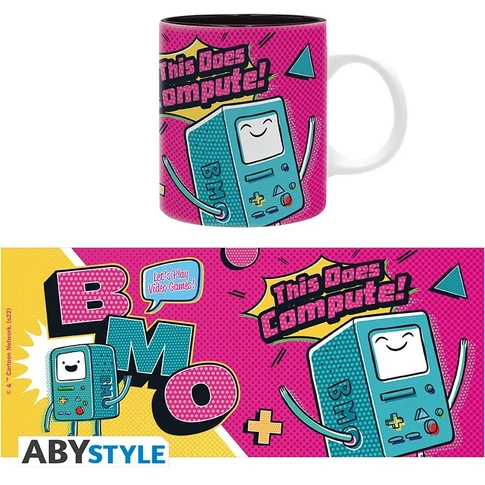 ADVENTURE TIME - bögre - 320 ml - BMO
