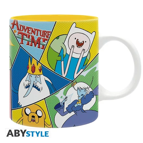 ADVENTURE TIME - bögre - 320 ml - Characters Group