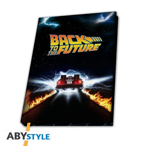 Back to the Future A5 jegyzetfüzet 
