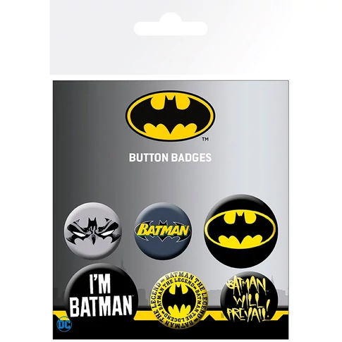 DC Comics kitűző szett 