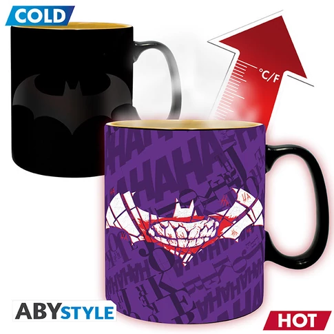 DC COMICS - hőre változó bögre -460ml- 