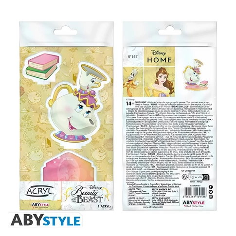Disney acryl chip and mrs potts – Power of Smile